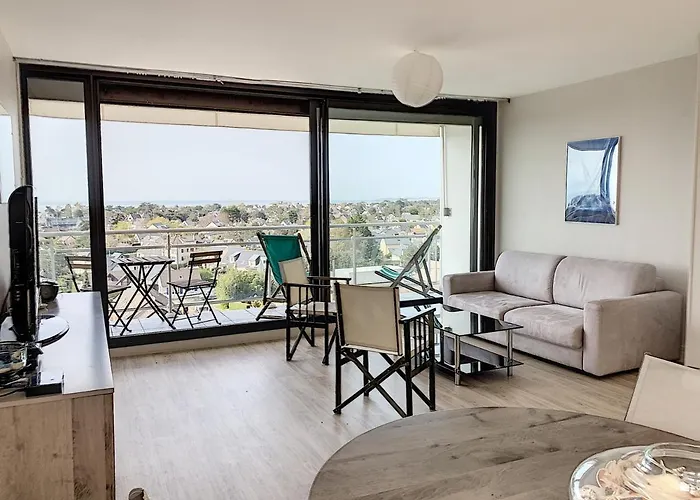 Renove Avec Tennis Prive, Parking Et Vue - Fr-1-361-162 Jullouville-les-Pins