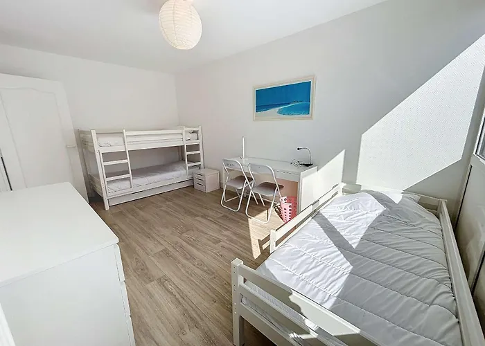 Lejlighed Renove Avec Tennis Prive, Parking Et Vue - Fr-1-361-162 Jullouville-les-Pins